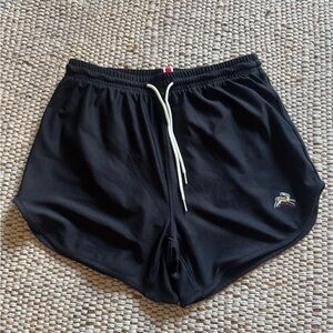 Tracksmith Black Athletic Women Van Cordlandt Grand Mesh Shorts - XS